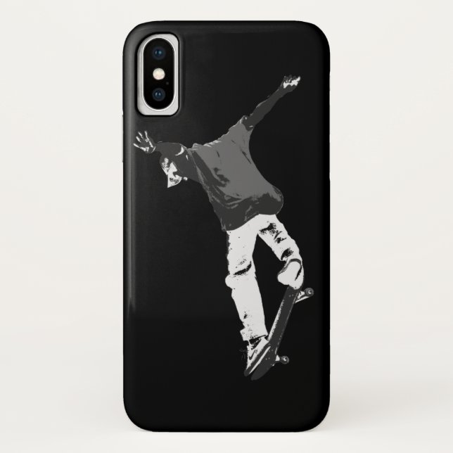 Coques Case-Mate iPhone "Deck Flipping" Skateboard Stunt (Dos)