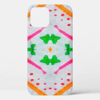 Case-Mate iPhone Case Décor Boho Aquarelle. Coussin bleu Boho. Aquarelle