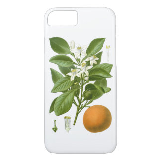 Coque Case-Mate Pour iPhone Décor botanique orange de 2 maisons d'agrumes non
