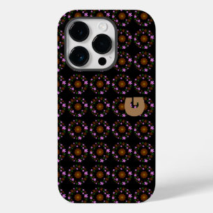 Coque Pour iPhone 14 Pro Décor de la Personnaliser monographique