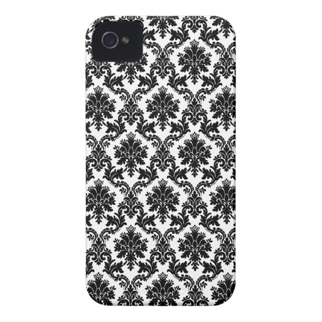 Coques Case-Mate iPhone Décor de maison Damas (Dos)