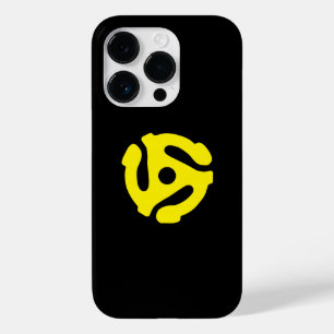 Coque Pour iPhone 14 Pro Décor DJ Retro Yellow 45