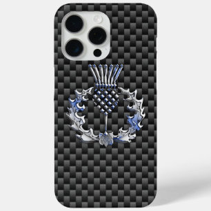 Coque iPhone 15 Pro Max Décor écossais sur un