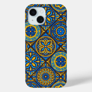 Coque Pour iPhone 15 Décor tiré de la poterie traditionnelle