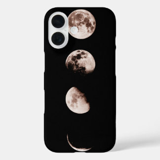 Coque Pour iPhone 16 Décoration murale des phases lunaires – Décoration