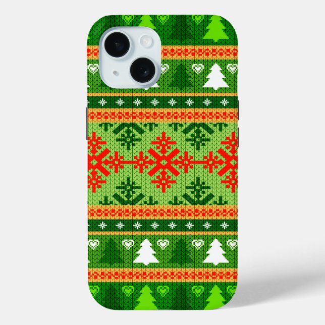 COQUES Case-Mate iPhone DÉCORATIONS DE NOËL STYLE (Verso)