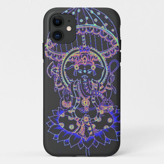 Coques Case-Mate iPhone Déesse de Ganesha (Dos)