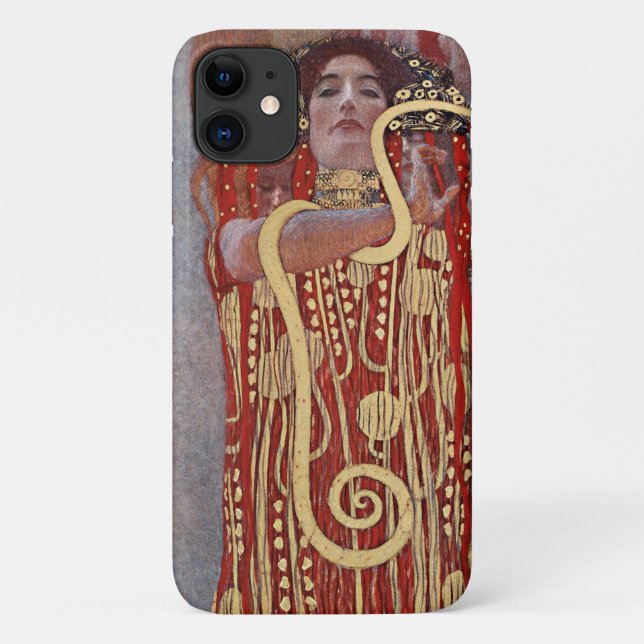 Coques Case-Mate iPhone Déesse de la Santé, Hygiéie (Salus), Gustav Klimt (Dos)