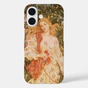 Coques iPhone 16 Déesse des fleurs, Flora de Morgan