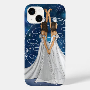 Coque Pour iPhone 14 Déesse Zodiac Gemini Avec Planète Mercure