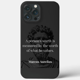 Case-Mate iPhone Case Définir une valeur : Marcus Aurelius sur les valeu