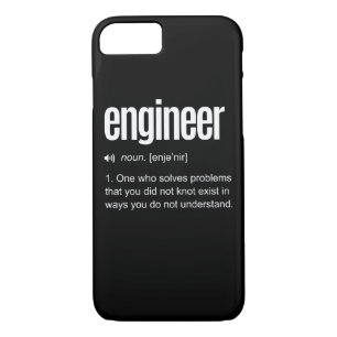 Case-Mate iPhone Case Définition drôle de l'ingénieur