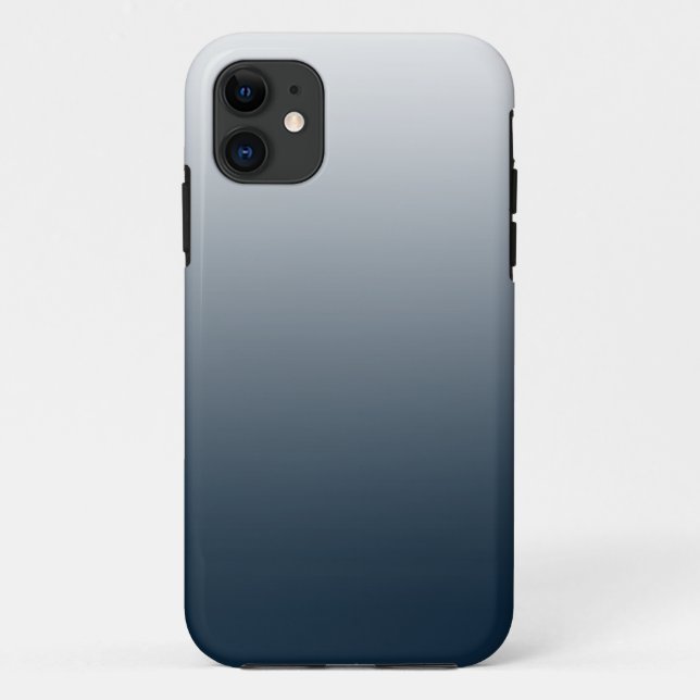 Coques Case-Mate iPhone Dégradé bleu (Dos)