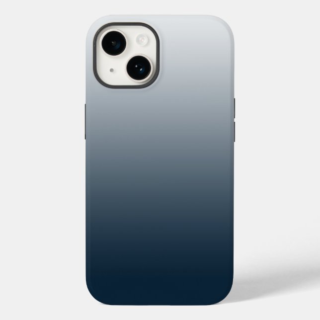 Coques Case-Mate iPhone Dégradé bleu (Verso)