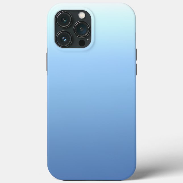 Coques Case-Mate iPhone Dégradé bleu ciel (Verso)