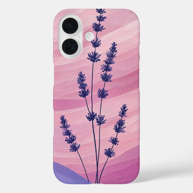Coques Case-Mate iPhone Dégradé de la lavande (Verso)
