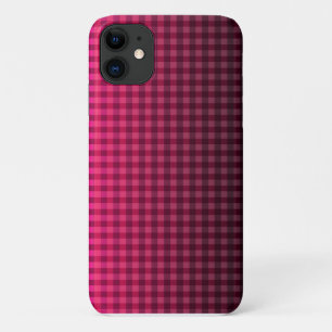 Case-Mate iPhone Case Dégradé de motif rouge et noir à damiers