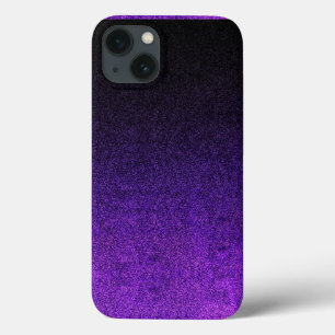 Etui iPhone Case-Mate Dégradé de Parties scintillant noire et violette