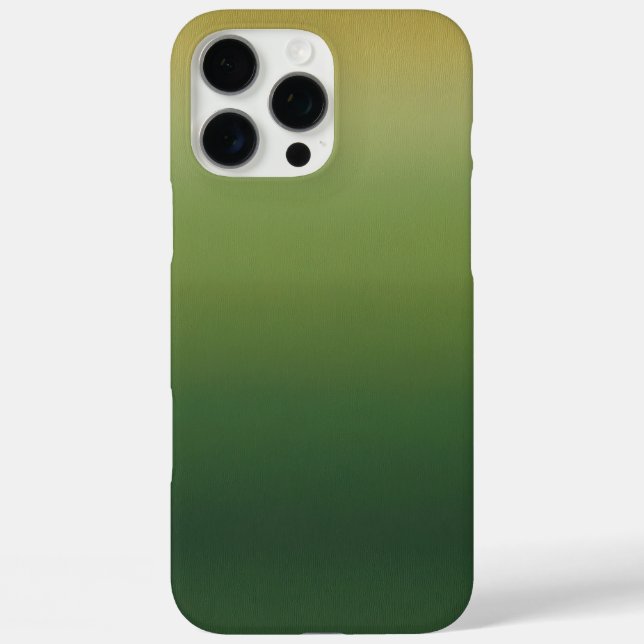 Coques Case-Mate iPhone dégradé d'olive à vert (Verso)