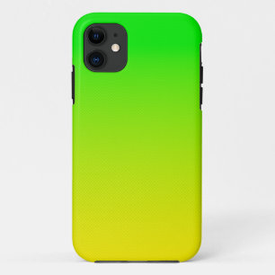 Case-Mate iPhone Case Dégradé vert et jaune du néon