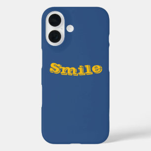 Coque Pour iPhone 16 Deja Vu Bleu Saison Printemps Couleur Solide