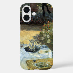 Coque Pour iPhone 16 Déjeuner de Claude Monet, impressionnisme Vintage