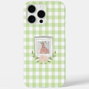 Coques iPhone 16 Pro Max Délicat Buffle vert clair Vérifiez votre bébé Phot