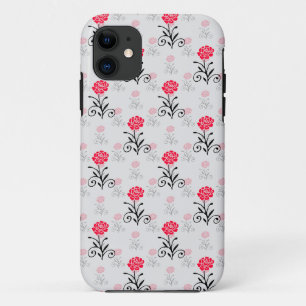 Case-Mate iPhone Case Délicat Motif floral rouge