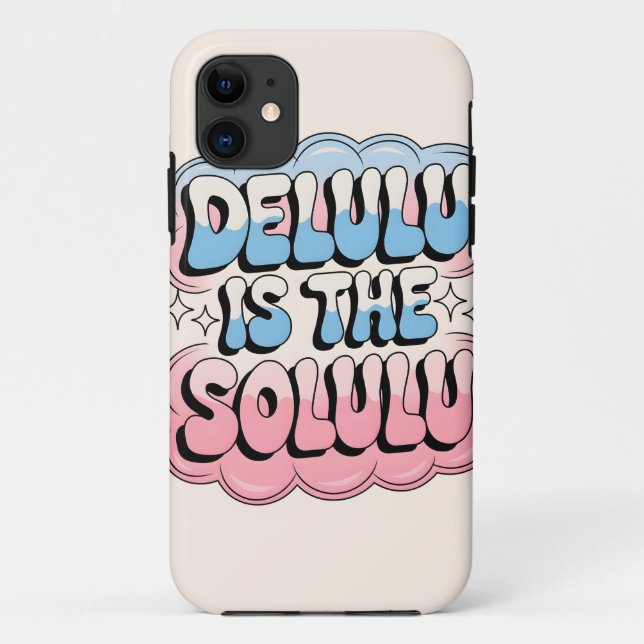 Coques Case-Mate iPhone Delulu est le Solulu (Dos)