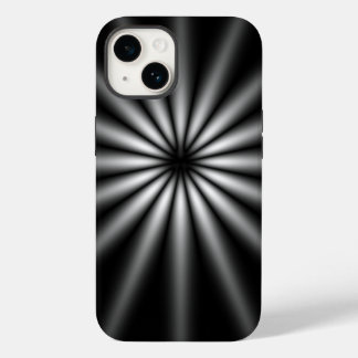 Coque Pour iPhone 14 Démarrage en acier inoxydable foncé