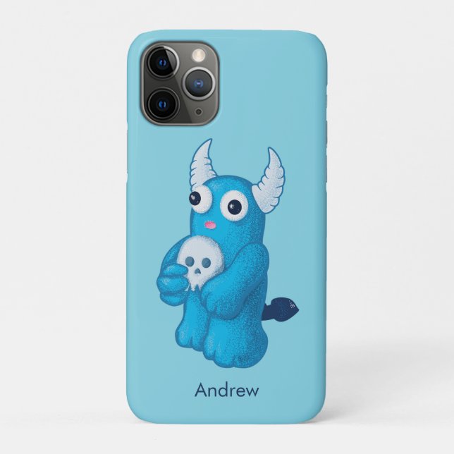 Coques Case-Mate iPhone Démon déplaisant Avec Crâne (Dos)