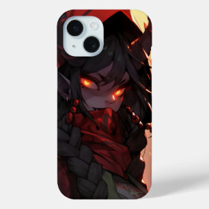 Coque Pour iPhone 15 Demon Girl Anime
