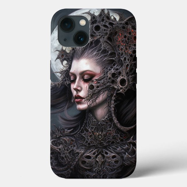 Coques Case-Mate iPhone Demon Woman Queen Dark Imaginaire Art (Verso)