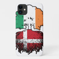 Denmark Danish Irish Ireland Tree Roots Flag