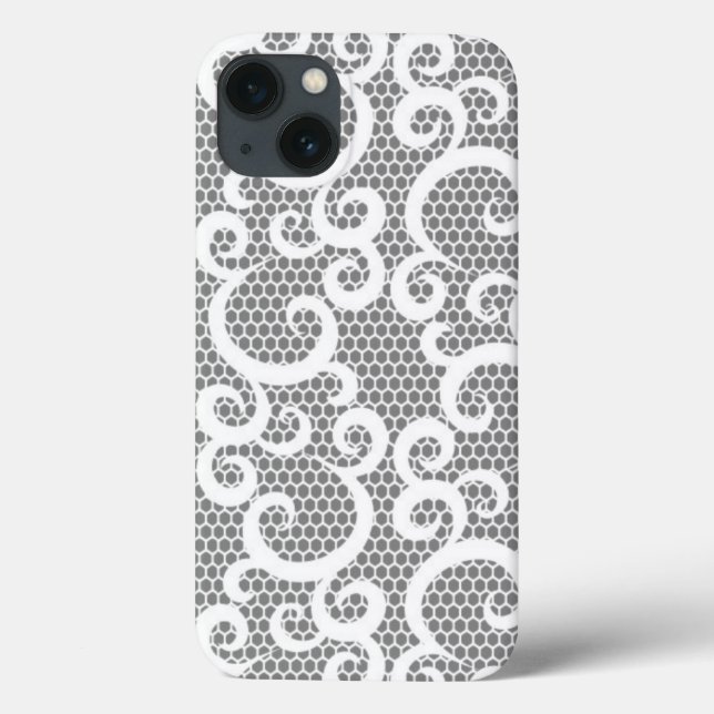 Coques Case-Mate iPhone Dentelle 1 (Verso)