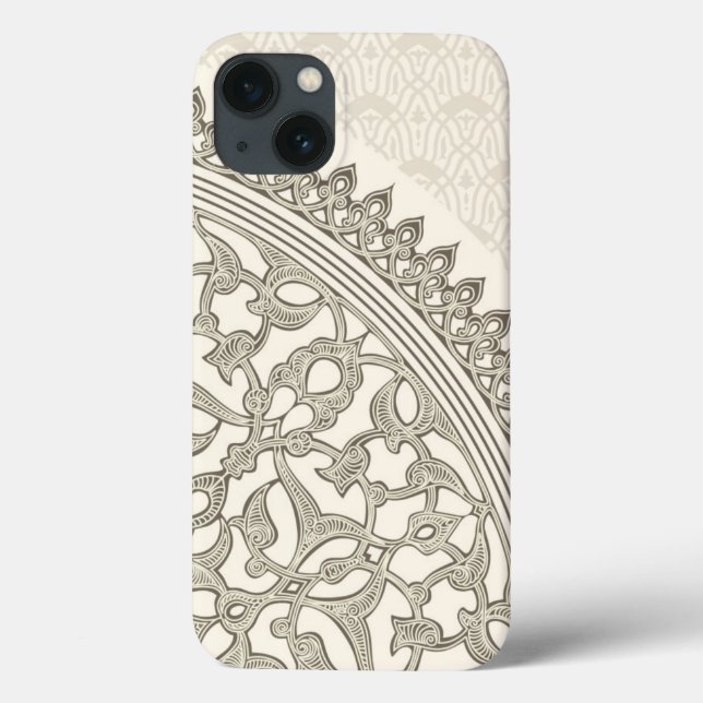 Coques Case-Mate iPhone Dentelle Arabe de style (Verso)