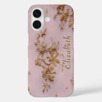Dentelle d'or de fille Blush rose Feminine et élég