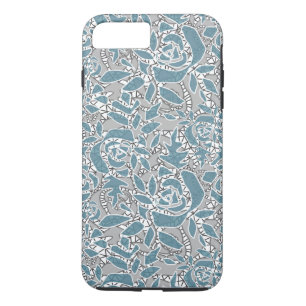 Case-Mate iPhone Case Dentelle sans couture roses romantique rétro vinta