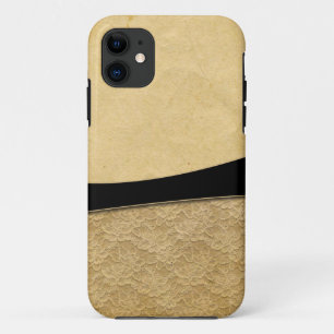 Coque iPhone 11 Dentelle vintage royale de Paris