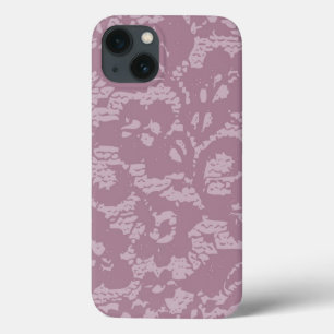 Etui iPhone 13 Dentelle violette