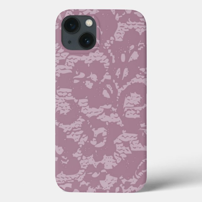 Coques Case-Mate iPhone Dentelle violette (Verso)