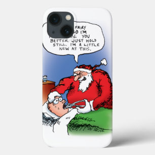 Etui iPhone Case-Mate Dents Fairy Père Noël Drôle Carton de Noël
