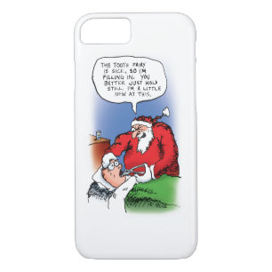 Coque Case-Mate Pour iPhone Dents Fairy Père Noël Drôle Carton de Noël