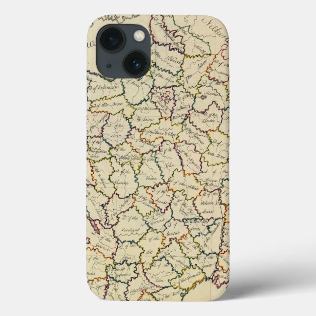 Coques Case-Mate iPhone Départements de la France (Verso)
