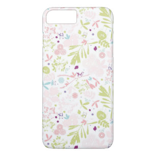 Coque iPhone 8 Plus/7 Plus déploiement de motif floral