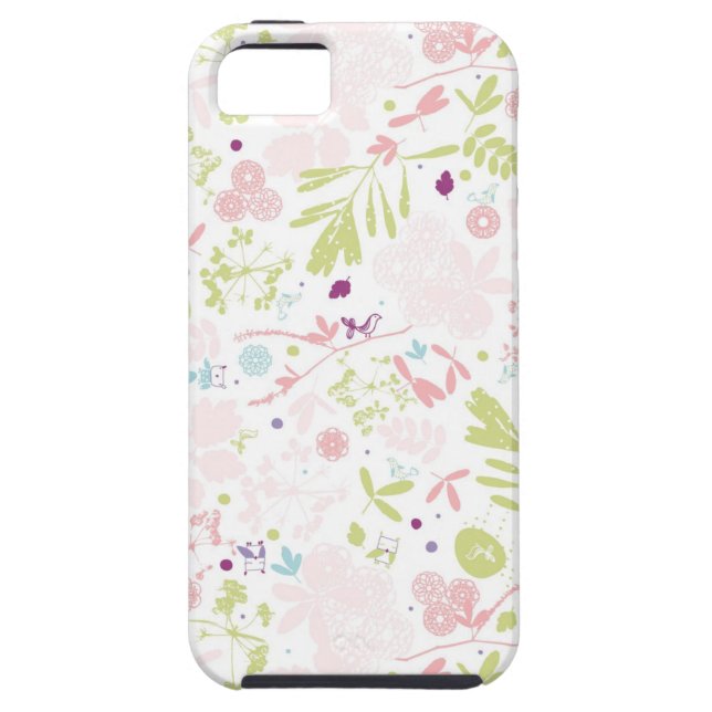 Coques Case-Mate iPhone déploiement de motif floral (Dos)