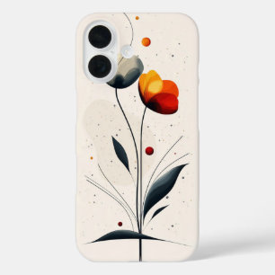 Coque Pour iPhone 16 Dérive feuille d'or