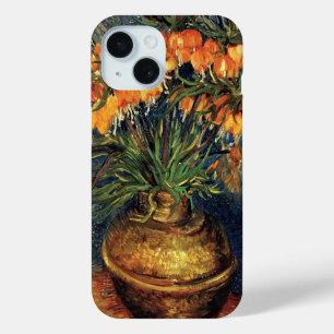 Coque Pour iPhone 15 Des amis dans un vase en cuivre par Vincent van Go