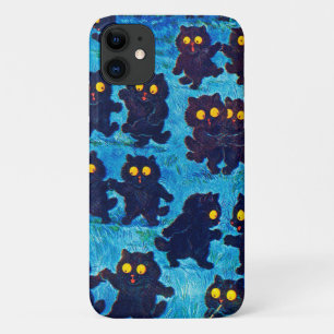 Case-Mate iPhone Case Des chats noirs dansant au clair de lune, Louis Wa