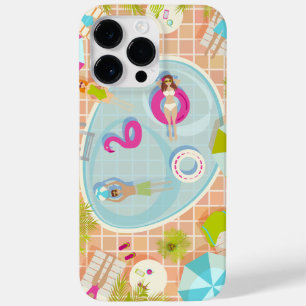 Coque Pour Pour iPhone 14 Pro Max Des filles et des garçons du bikini jouant au jeu